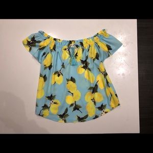 Off the shoulder top